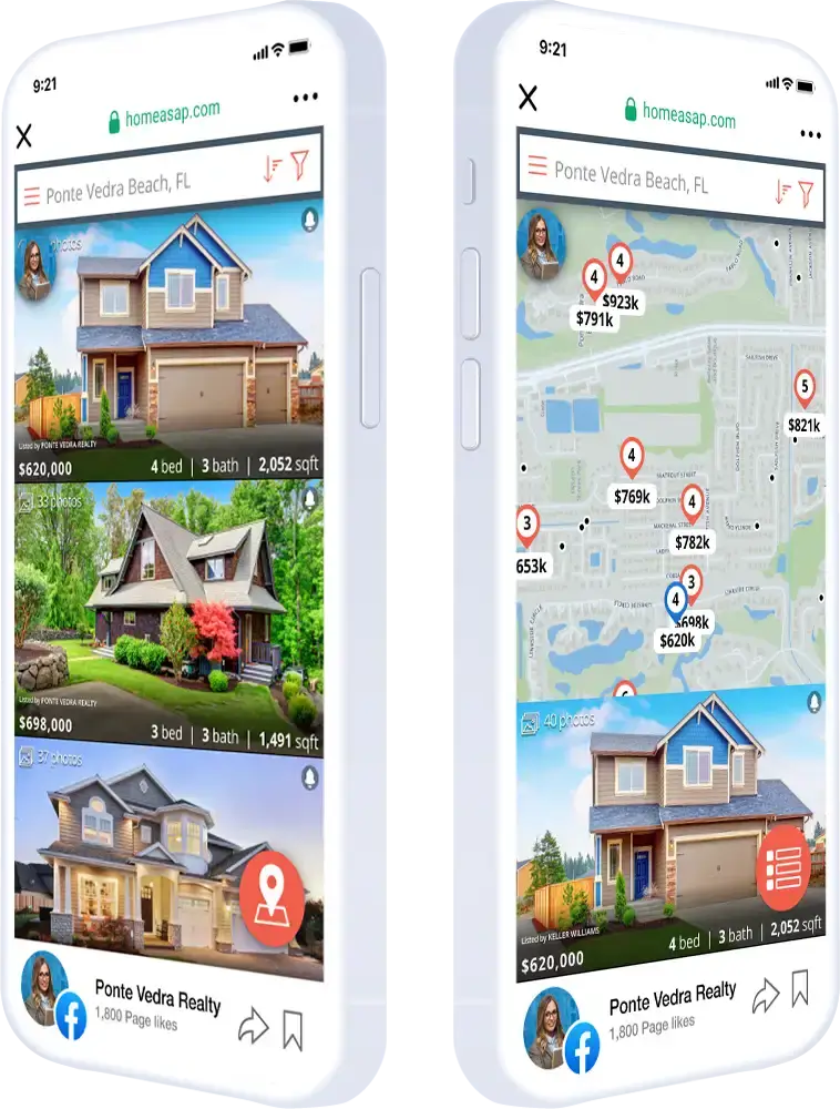 IDX Home Search on Phone